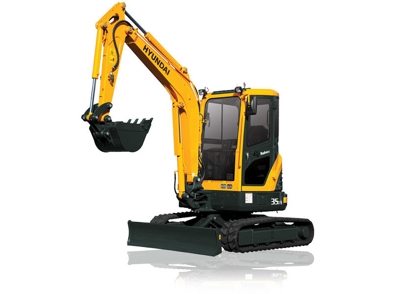 Мини-экскаватор Hyundai R35Z-9