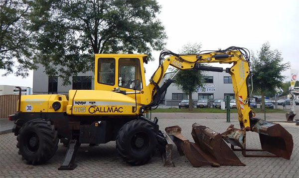 экскаватор Gallmac WMW 115
